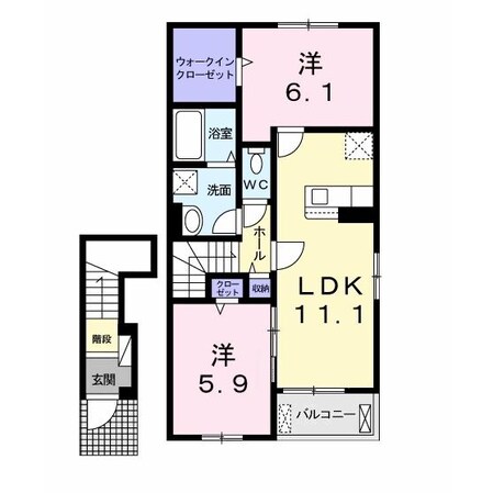 MIYABIミヤビの物件間取画像